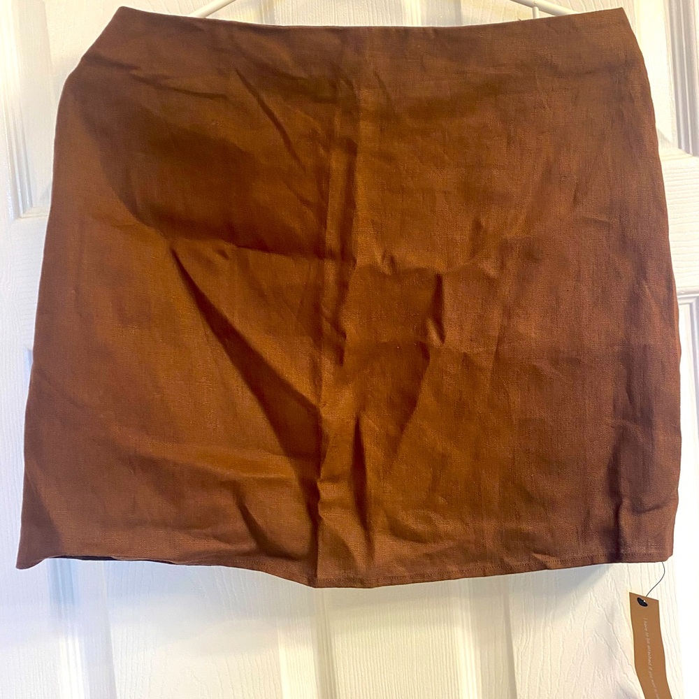 NWT Reformation Vancouver Linen Two Pieces Set Size 8 - Picture 8 of 9